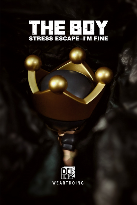 The Boy - Stress Escape - I'm Fine - Mô Hình Limited Figure Chính Hãng Sank Toys