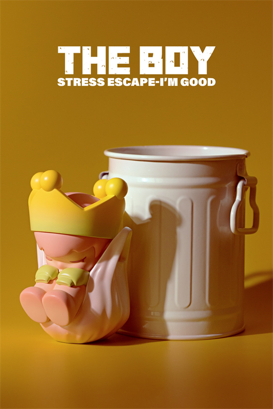 The Boy - Stress Escape - I'm Good - Mô Hình Art Toy Giới Hạn Sank Toys