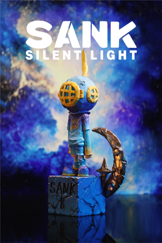 Sank-Silent Light-Solitary Voyager - Mô Hình Art Toy Phiên Bản Giới Hạn - Sank Toys