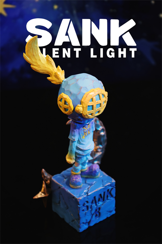 Sank-Silent Light-Solitary Voyager - Mô Hình Art Toy Phiên Bản Giới Hạn - Sank Toys