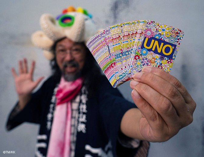 UNO Artiste Series, Takashi Murakami - Bộ Bài Thẻ Bài Nghệ Thuật Mattel HJR22