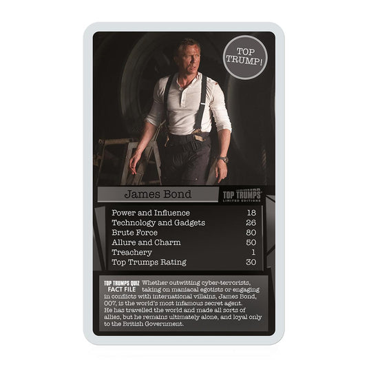 James Bond 'Every Assignment' Top Trumps Card Game - Trò chơi thẻ bài 007 - Winning Moves - Hình ảnh chi tiết 2