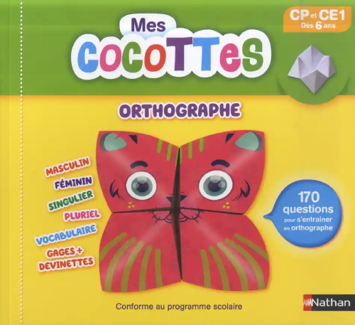 Mes Cocottes Orthographe Cp Et Ce1