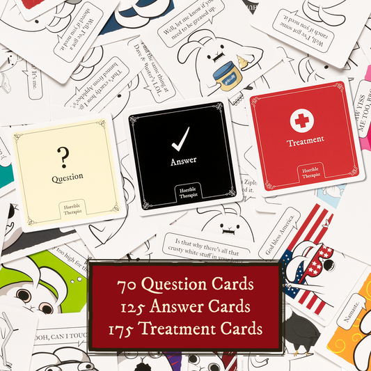 Horrible Therapist (Base Edition) - Trò chơi thẻ bài hài hước người lớn - Exploding Kittens - Hình ảnh chi tiết 2