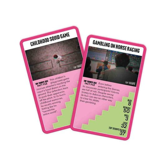 Squid Game Limited Edition Top Trumps Card Game - Trò chơi thẻ bài sưu tầm Winning Moves - Hình ảnh chi tiết 2