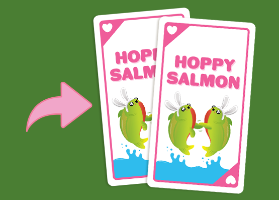 Hoppy Salmon - Trò chơi thẻ bài hành động nhanh - Exploding Kittens