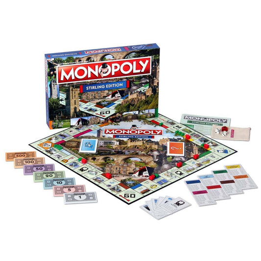 Stirling Monopoly Board Game - Cờ Tỷ Phú Phiên Bản Stirling Đặc Biệt - Winning Moves