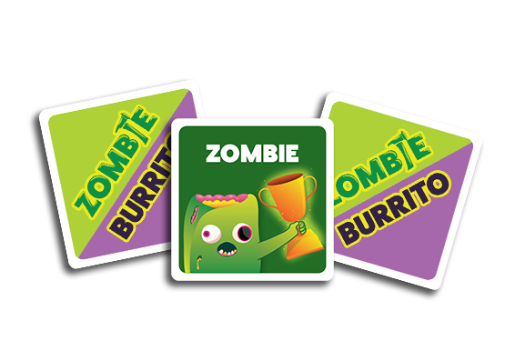 Zombie Burrito - Trò chơi thẻ bài hành động Dodgeball - Exploding Kittens