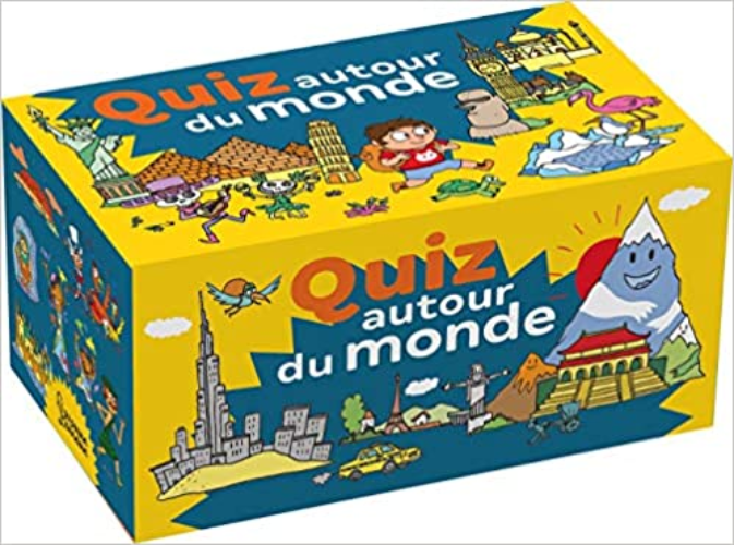 Quiz Autour Du Monde - Bộ trò chơi câu hỏi vòng quanh thế giới