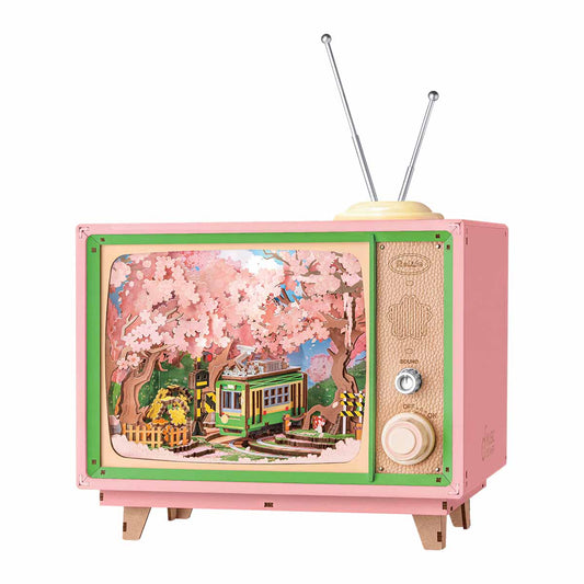 Rolife DIY Music Box - Sakura Dreamy Tour AMT02 - Mô hình gỗ hộp nhạc tự lắp ráp - Rolife
