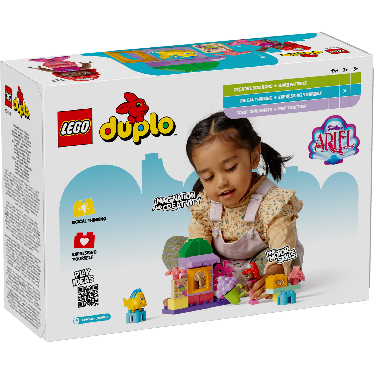 LEGO® DUPLO™ Disney™ Ariel and Flounder’s Café Stand - Đồ chơi lắp ráp Quầy Cà Phê Nàng Tiên Cá (10420)