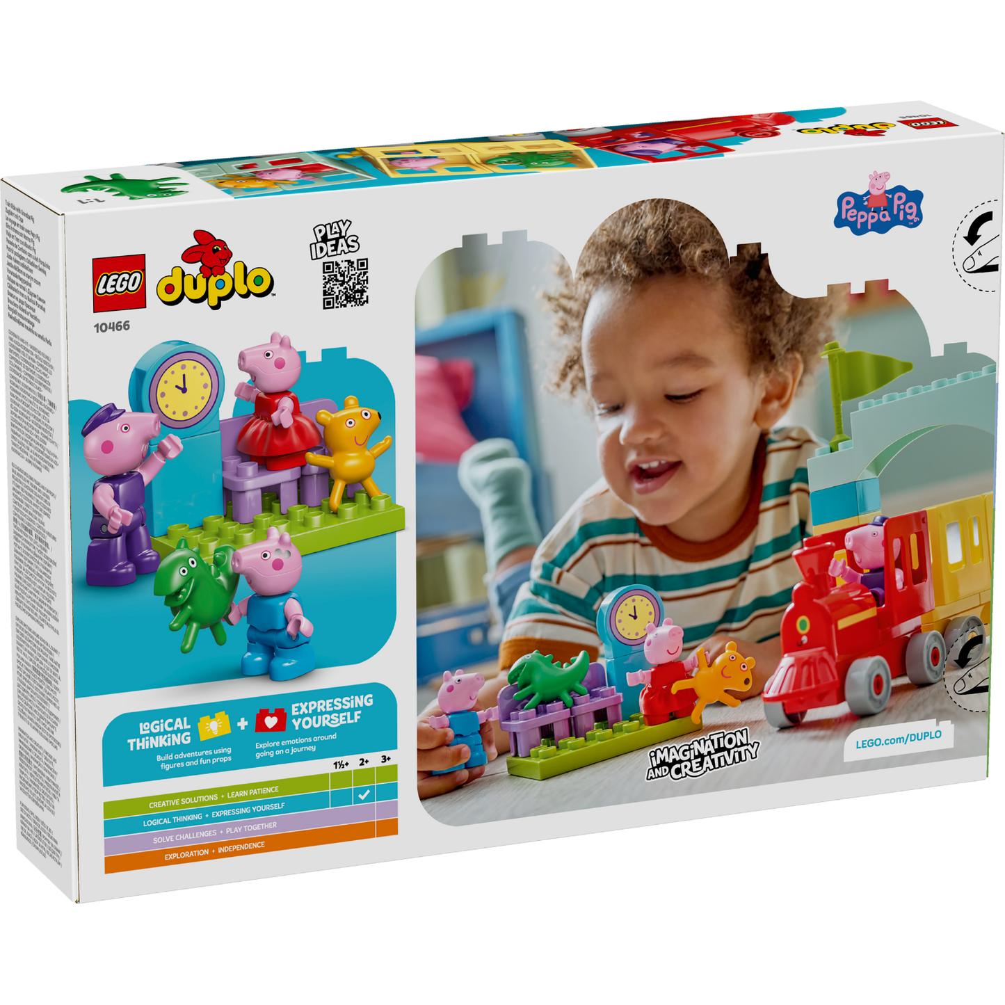LEGO® DUPLO® Peppa Pig Train Ride with Grandpa Pig