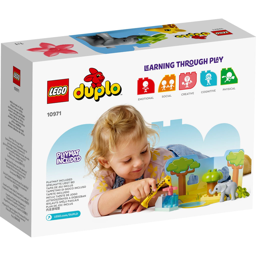 LEGO® DUPLO™ Wild Animals of Africa 10971 Đồ Chơi Lắp Ráp Động Vật Châu Phi LEGO - LEGO DUPLO