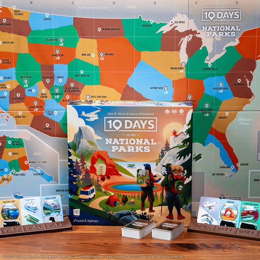 10 Days in the National Parks - Board Game Du Lịch Khám Phá Mỹ - The Op Games