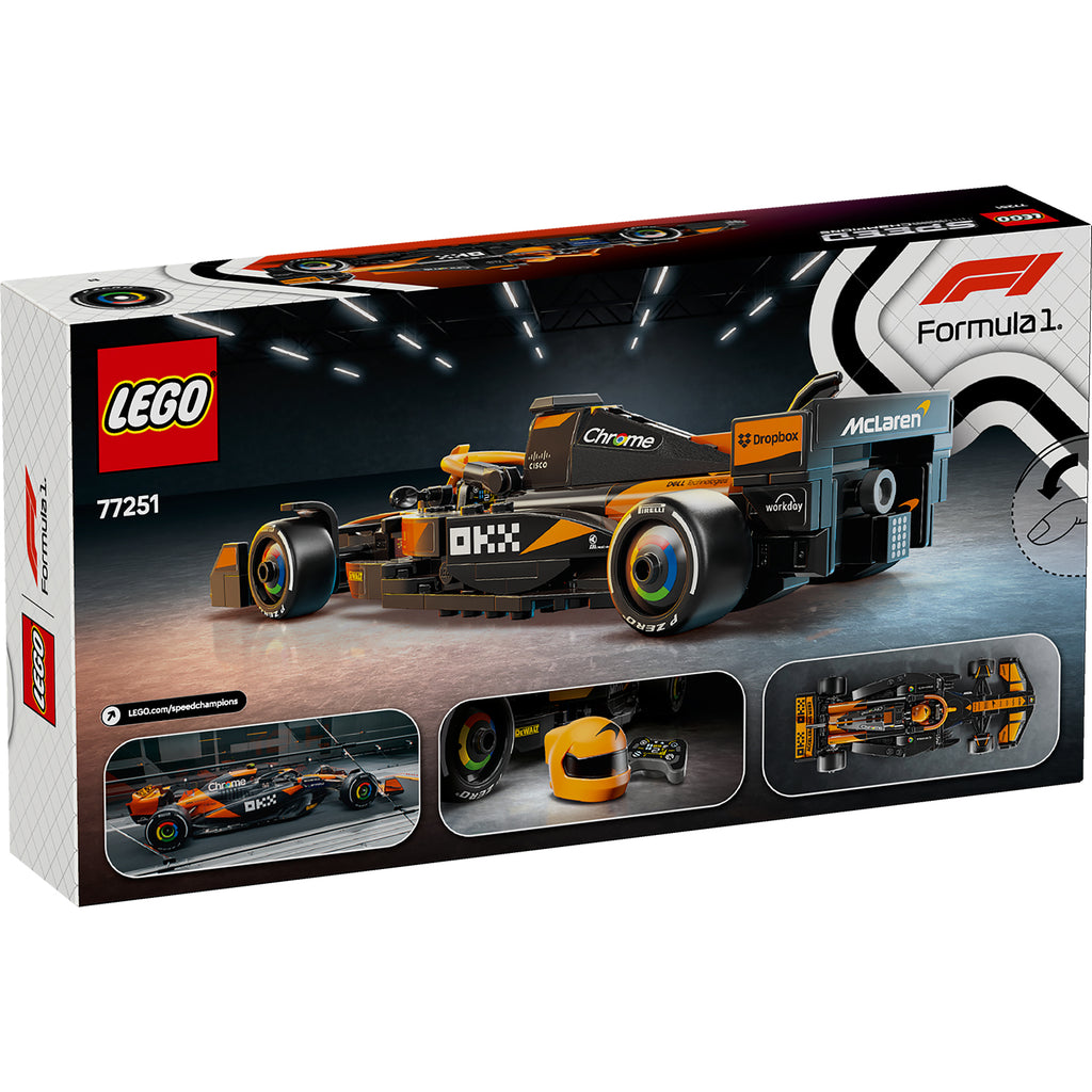 LEGO® Speed Champions - McLaren F1® Team MCL38 Race Car Mô Hình Xe Đua Công Thức 1 (F1) Đồ Chơi Lắp Ráp LEGO - ảnh 7 - Lego