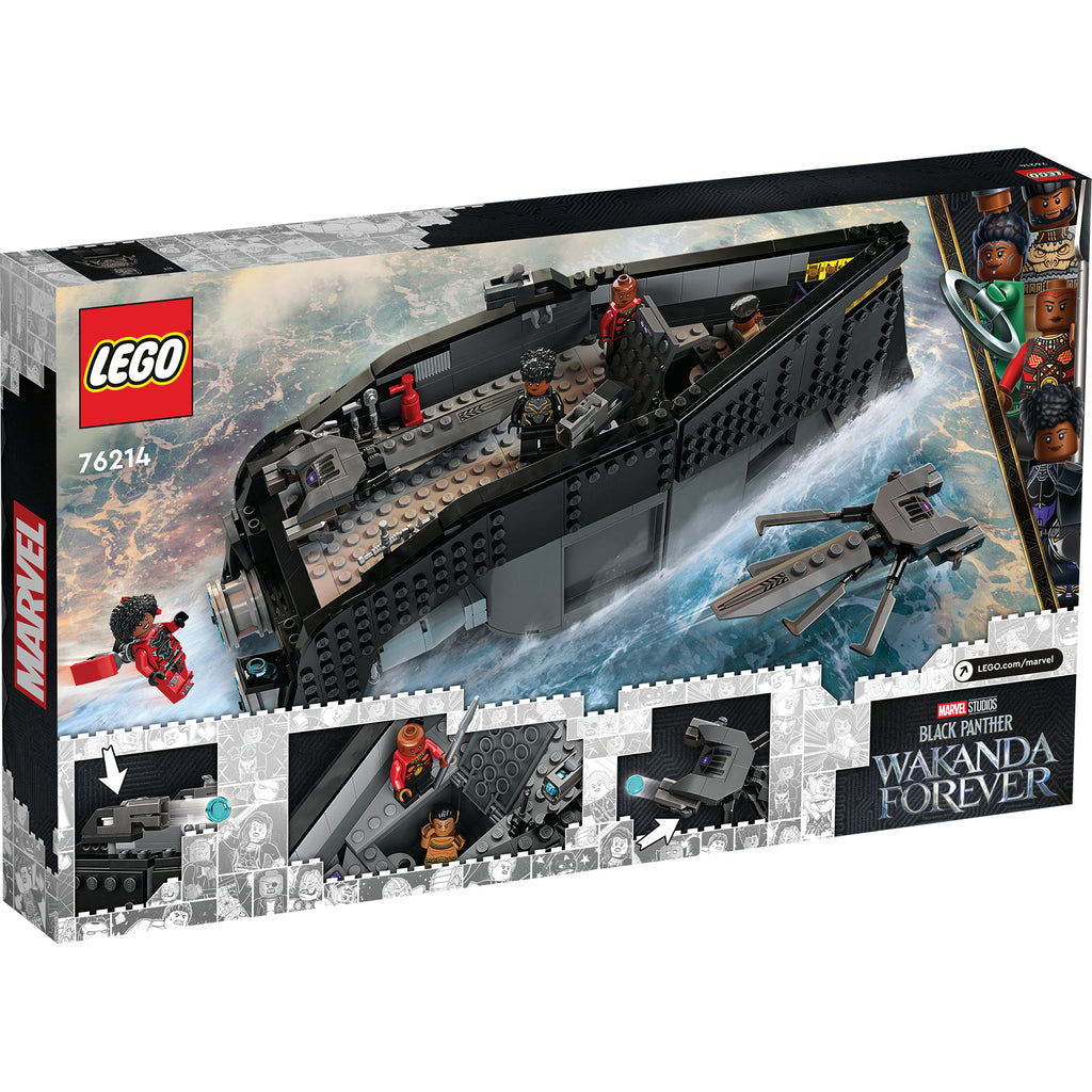 LEGO® Marvel Black Panther: War on the Water - Tàu Chiến Wakanda - LEGO 76214