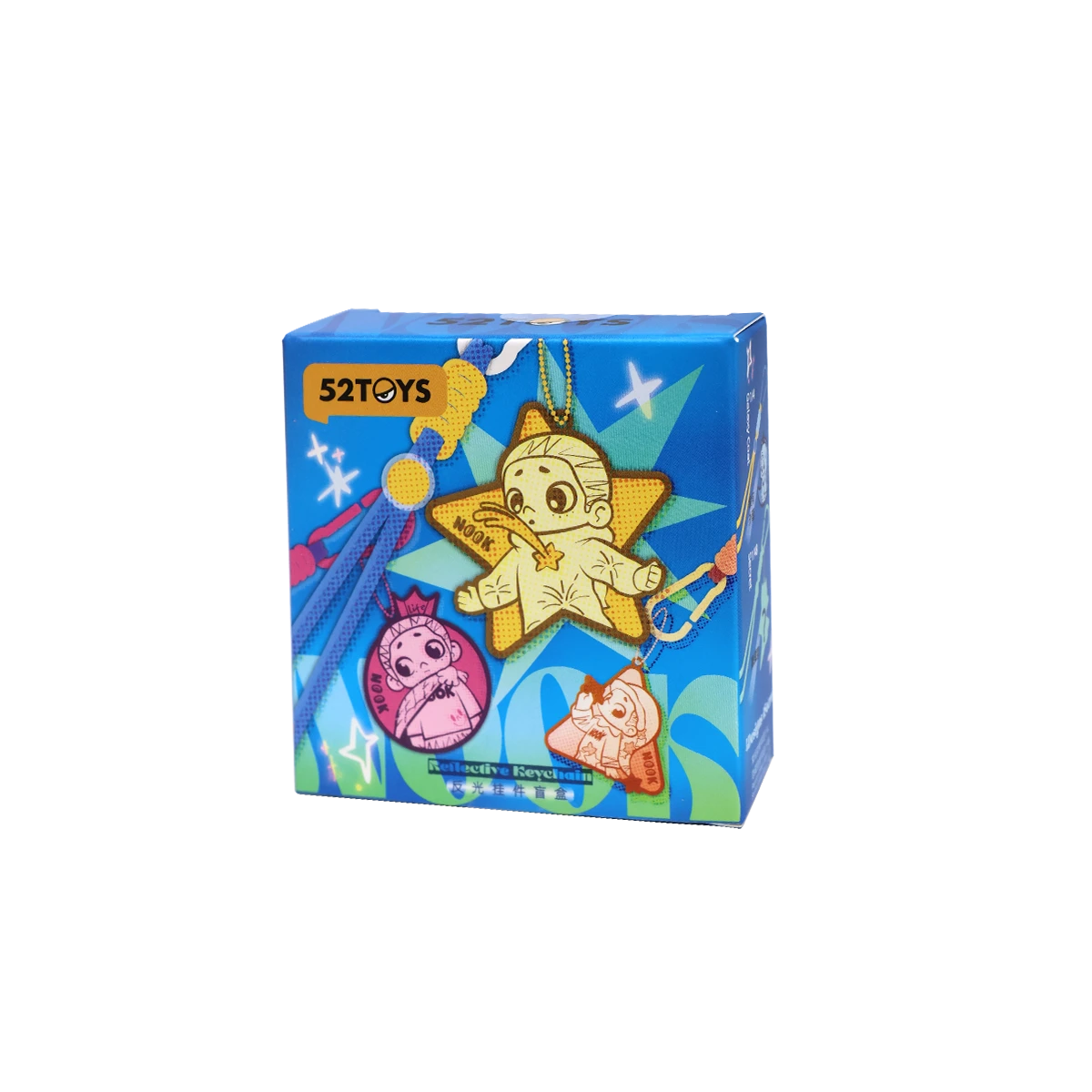 NOOK NIGHT SERIES REFLECTIVE KEYCHAIN BLIND BOX - Móc Khóa Phản Quang Art Toys - 52TOYS
