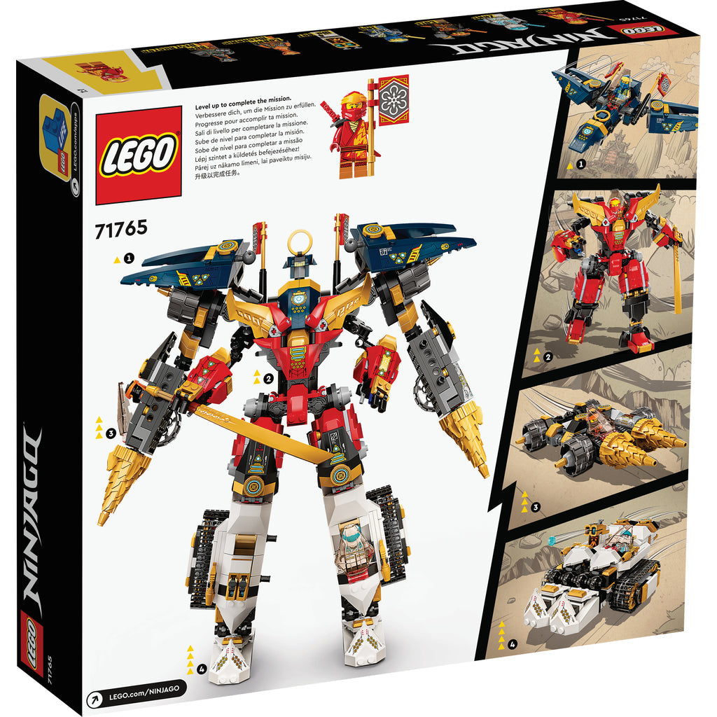 LEGO® NINJAGO® Ninja Ultra Combo Mech - Chiến Giáp Robot 4 Trong 1 - LEGO 71765 LEGO - ảnh 5 - Building Set