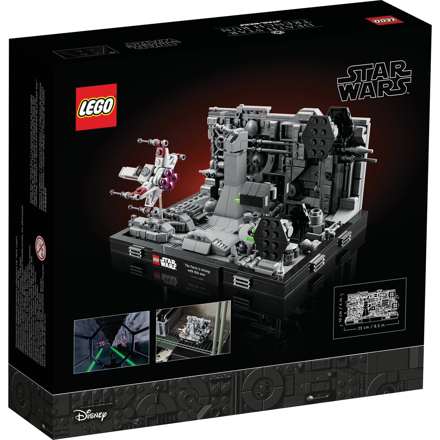 LEGO® Star Wars™ Death Star™ Trench Run Diorama - Mô Hình Lắp Ráp Diorama - LEGO 75329