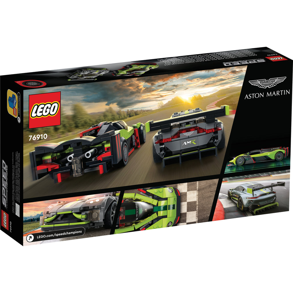 LEGO® Speed Champions Aston Martin Valkyrie AMR Pro and Aston Martin Vantage GT3 - Bộ đồ chơi lắp ráp siêu xe đua LEGO 76910