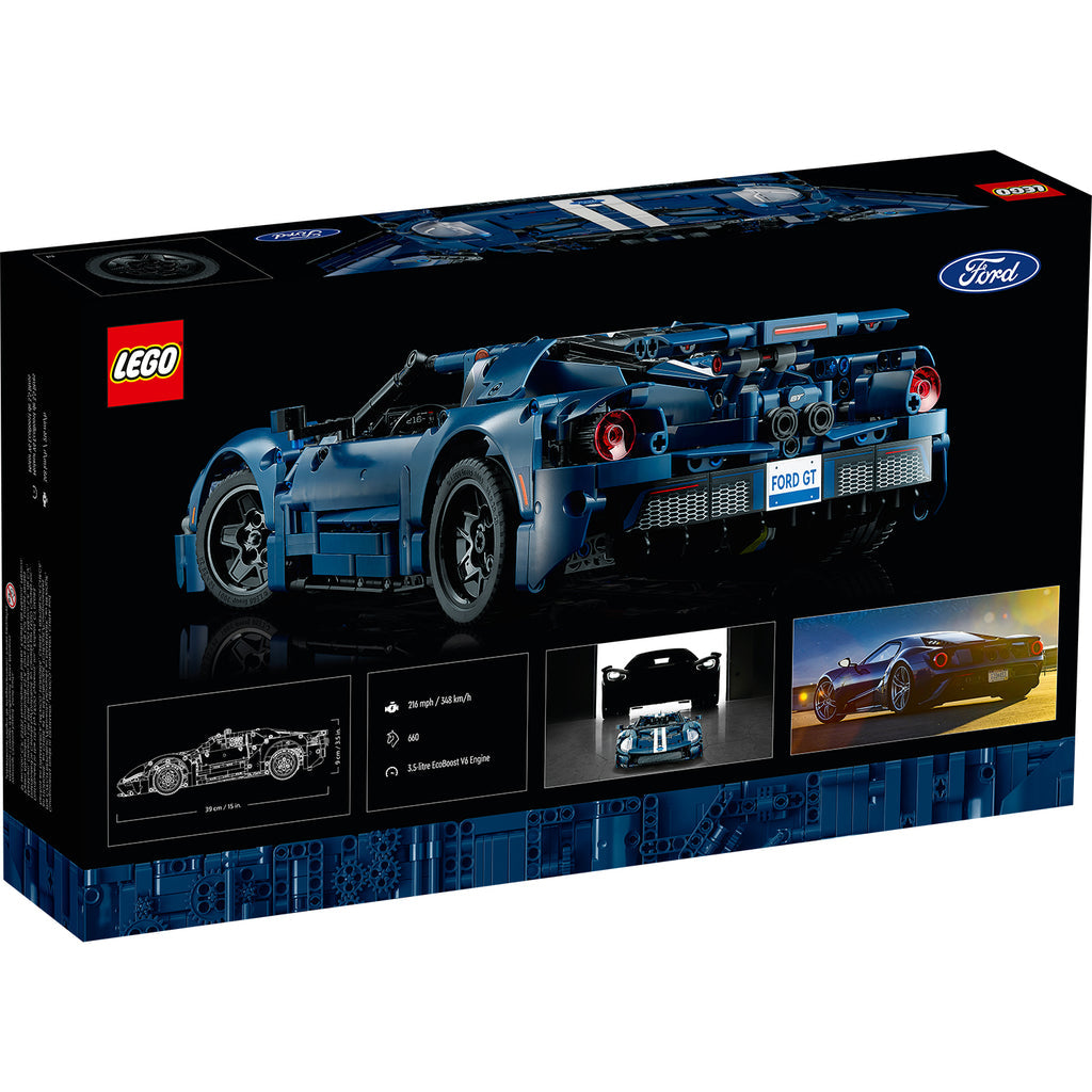 LEGO® Technic™ 2022 Ford GT - Mô Hình Xe Đua Siêu Xe Tỉ Lệ 1:12 LEGO 42154