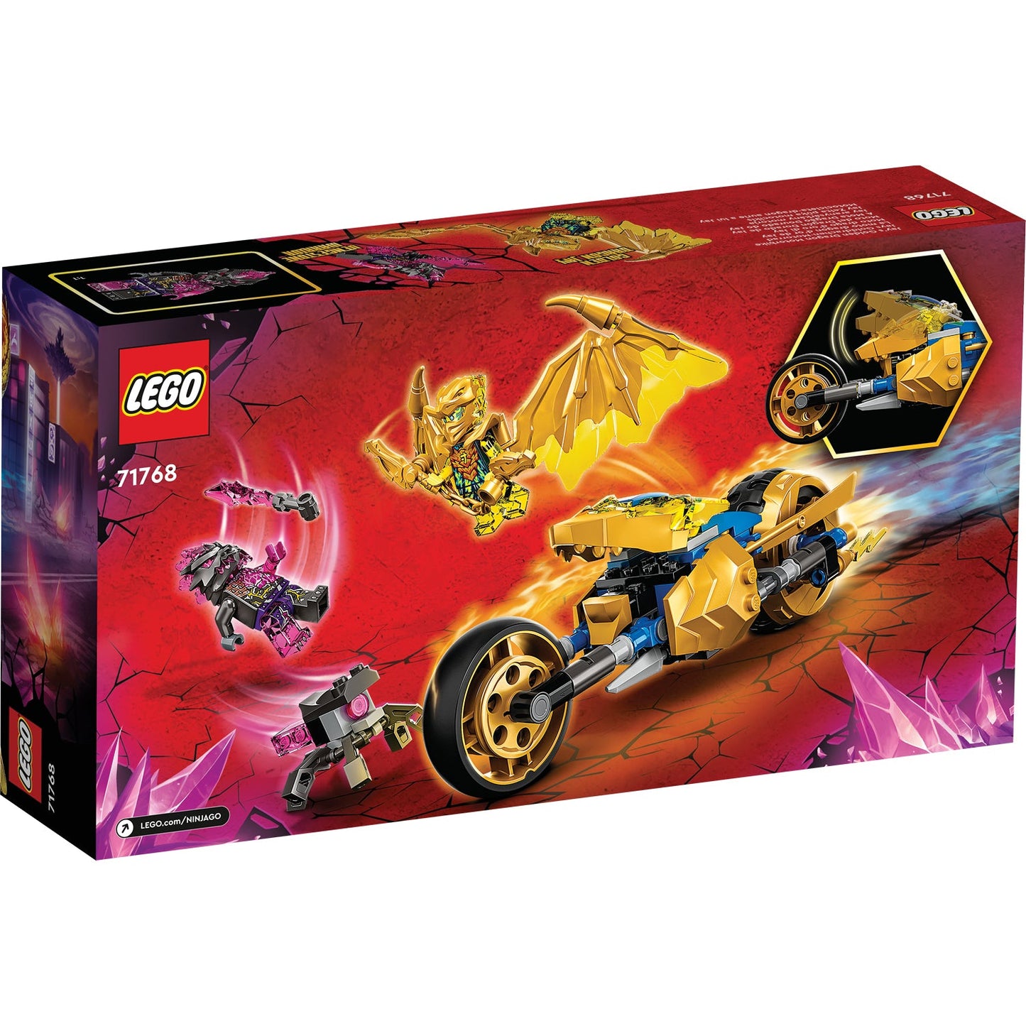 LEGO® NINJAGO® Jay’s Golden Dragon Motorbike - Mô tô Rồng Vàng của Jay - LEGO 71768