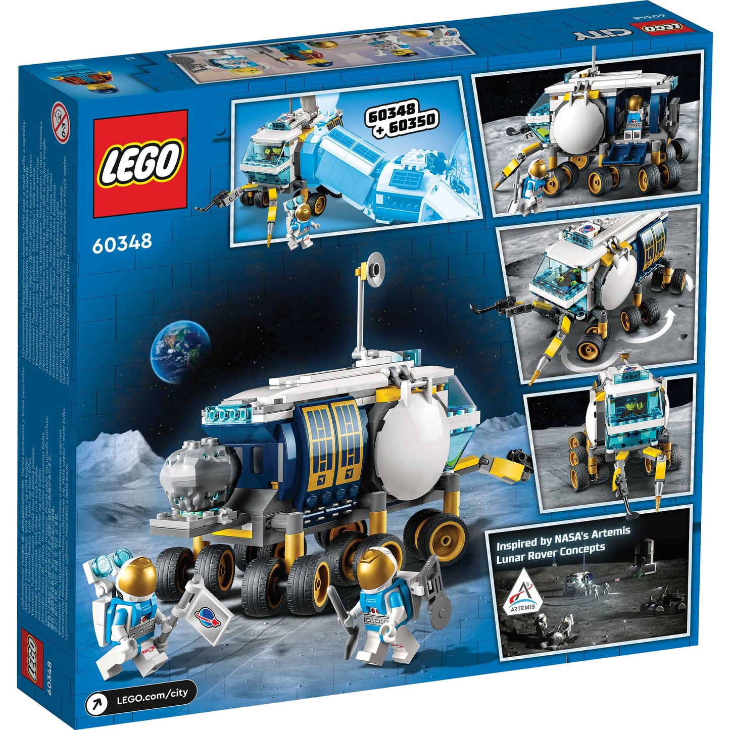 LEGO® City Lunar Roving Vehicle - Xe Tự Hành Mặt Trăng NASA - LEGO 60348 LEGO - ảnh 6 - LEGO Sets