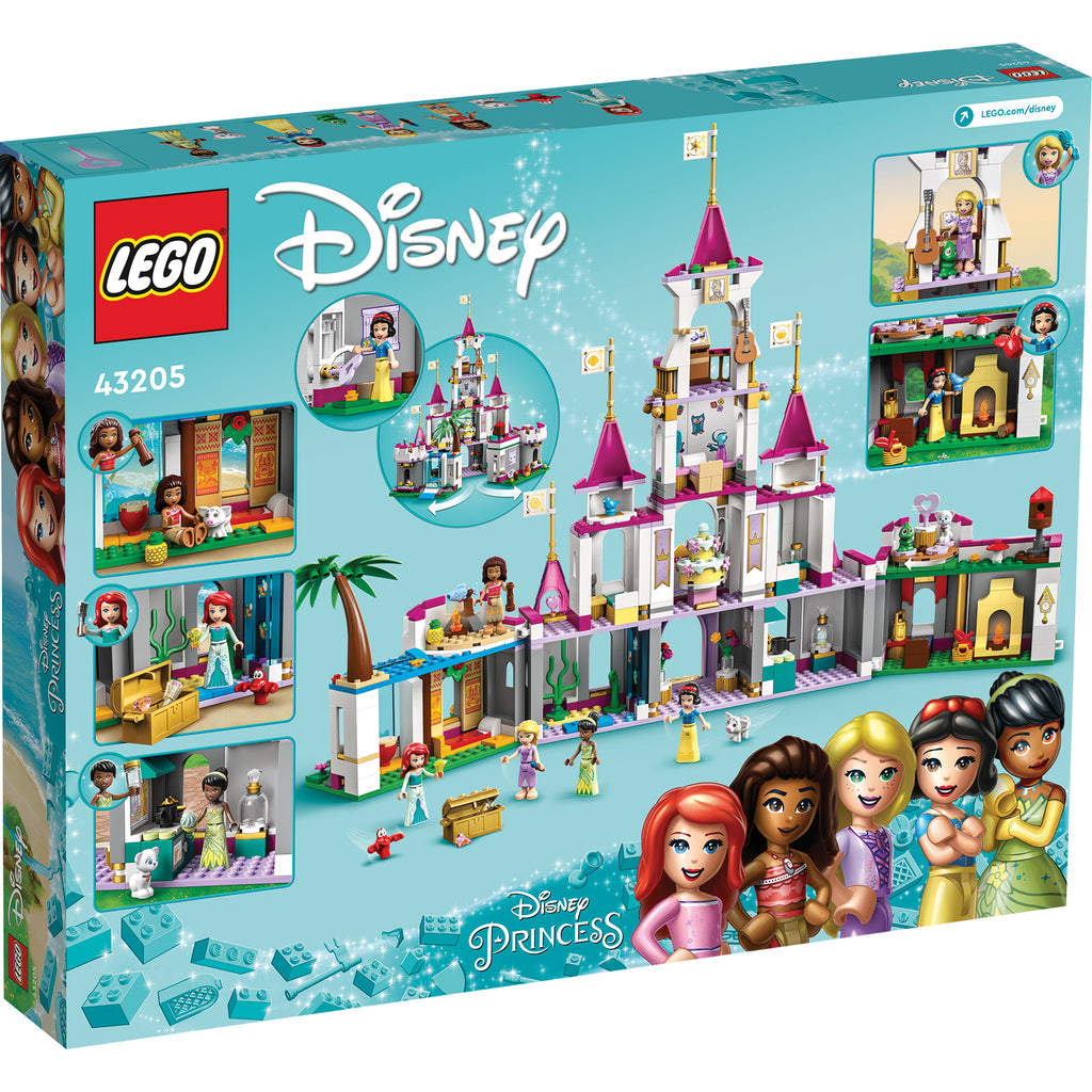 LEGO® Disney™ Ultimate Adventure Castle - Bộ Đồ Chơi Lắp Ráp Lâu Đài Công Chúa Disney - LEGO 43205