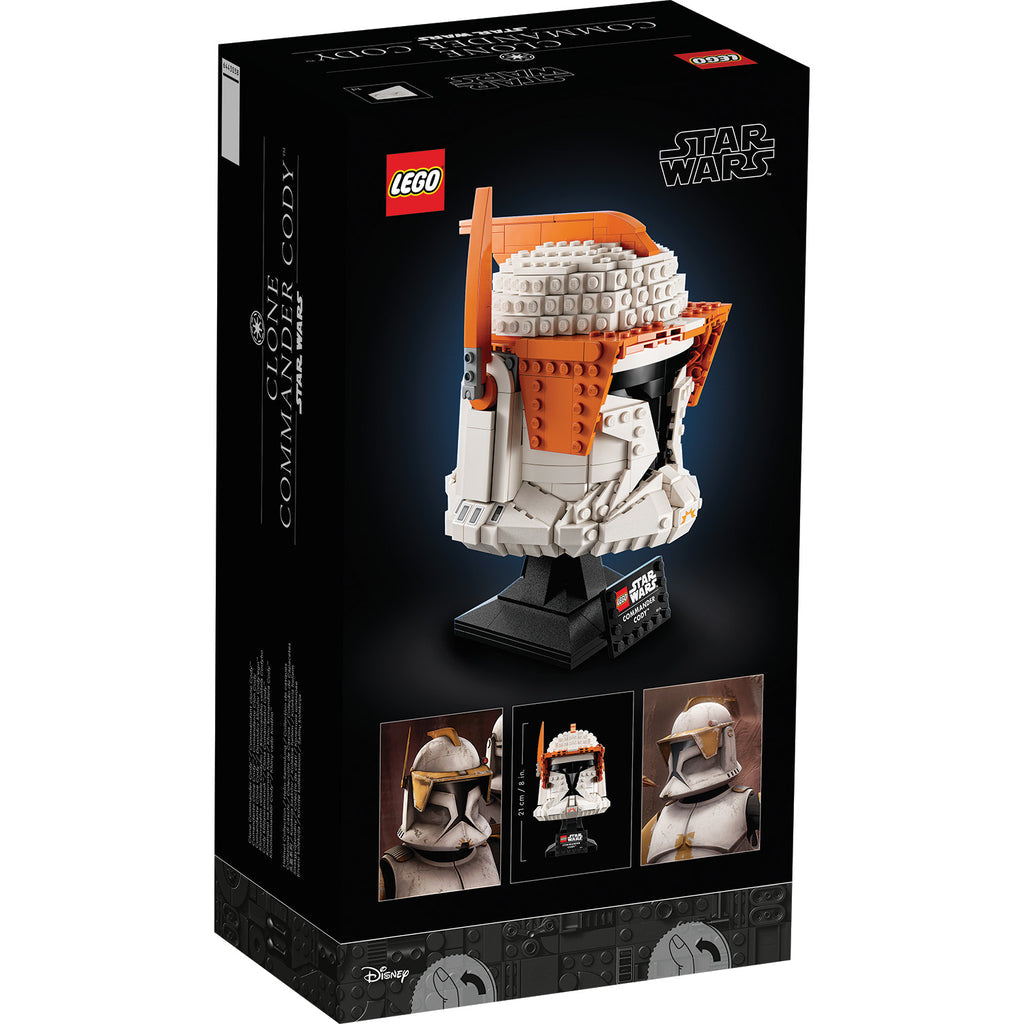LEGO® Star Wars™ Clone Commander Cody™ Helmet - Mô hình Lắp ráp Mũ Bảo hiểm (75350)