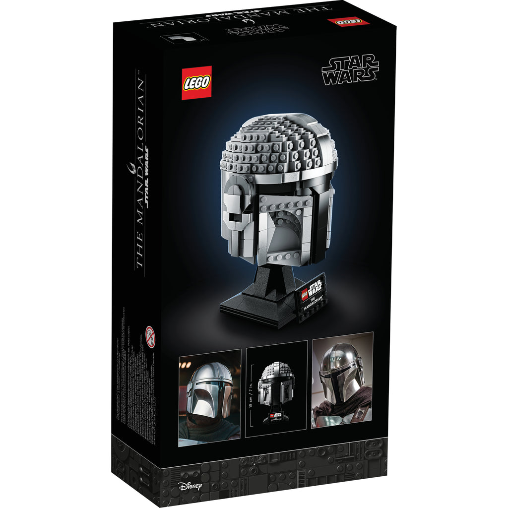 LEGO® Star Wars™ The Mandalorian™ Helmet - Mô Hình Mũ Bảo Hiểm Mandalorian - LEGO 75328 LEGO - ảnh 8 - LEGO Sets