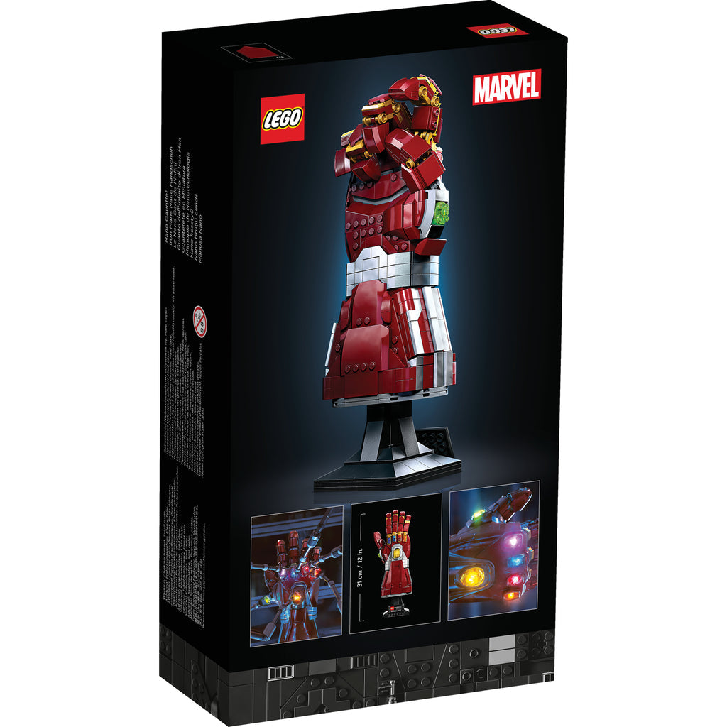 LEGO® Marvel Nano Gauntlet - Mô Hình Lắp Ráp Găng Tay Nano Avengers - LEGO 76223