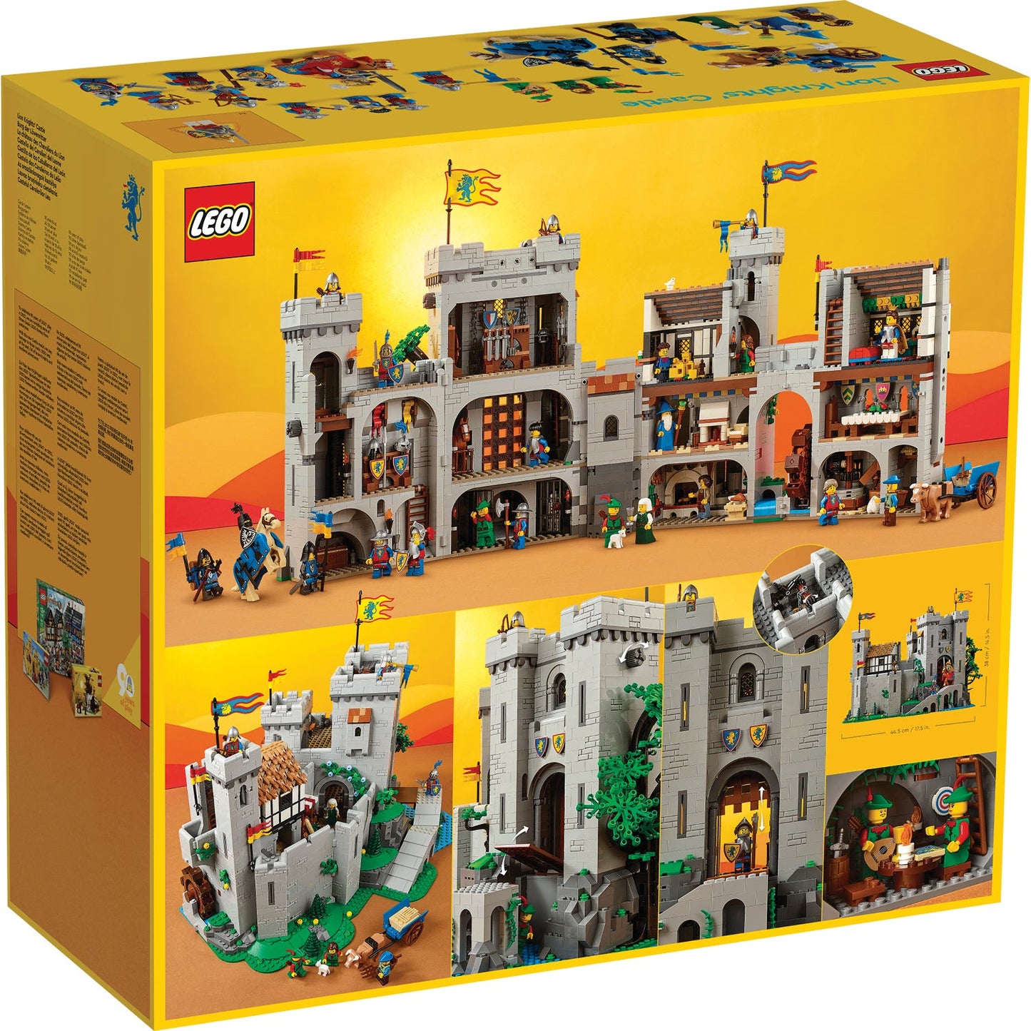 LEGO® ICONS™ Lion Knights' Castle - Bộ Lắp Ráp Lâu Đài Hiệp Sĩ Sư Tử - LEGO 10305 LEGO - ảnh 9 - Lego