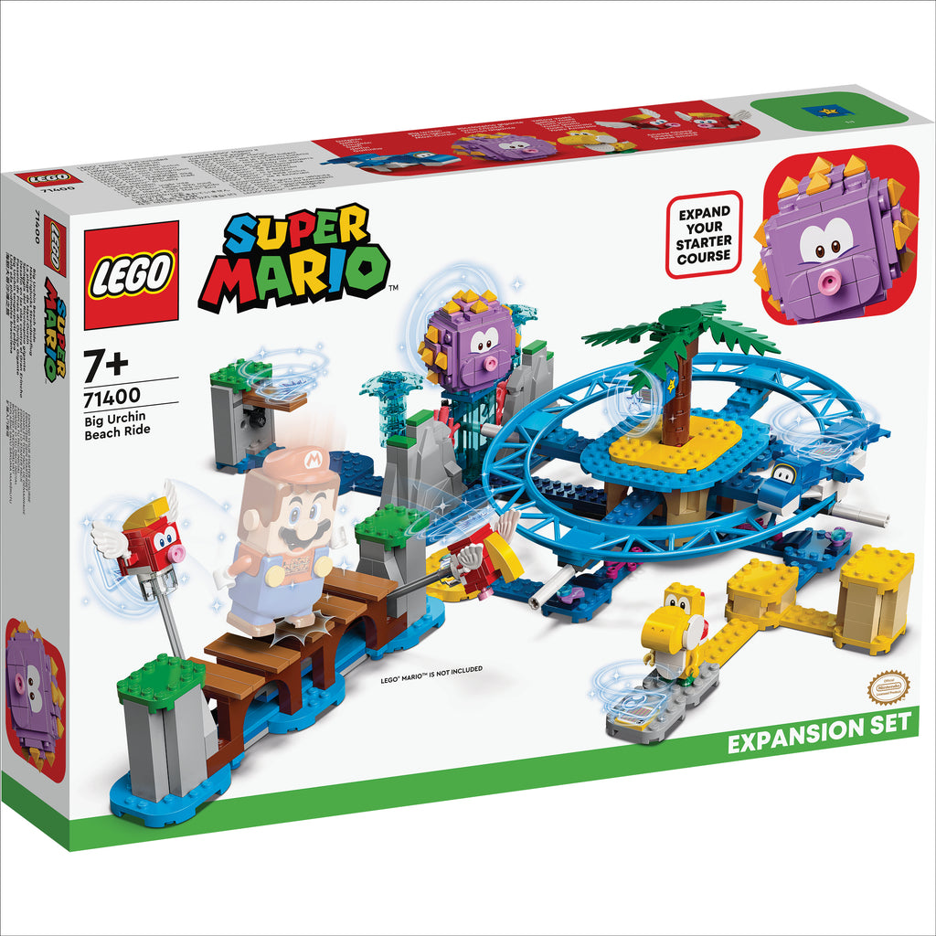 LEGO® Super Mario™ Big Urchin Beach Ride Expansion Set - Bộ Mở Rộng Chuyến Đi Biển Của Big Urchin (71400) - LEGO - Góc nhìn khác 3