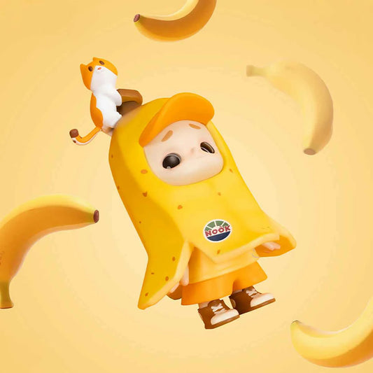 NOOK - BANANANA 120% LIMITED EDITION - Mô hình Art Toy Cao Cấp - 52TOYS
