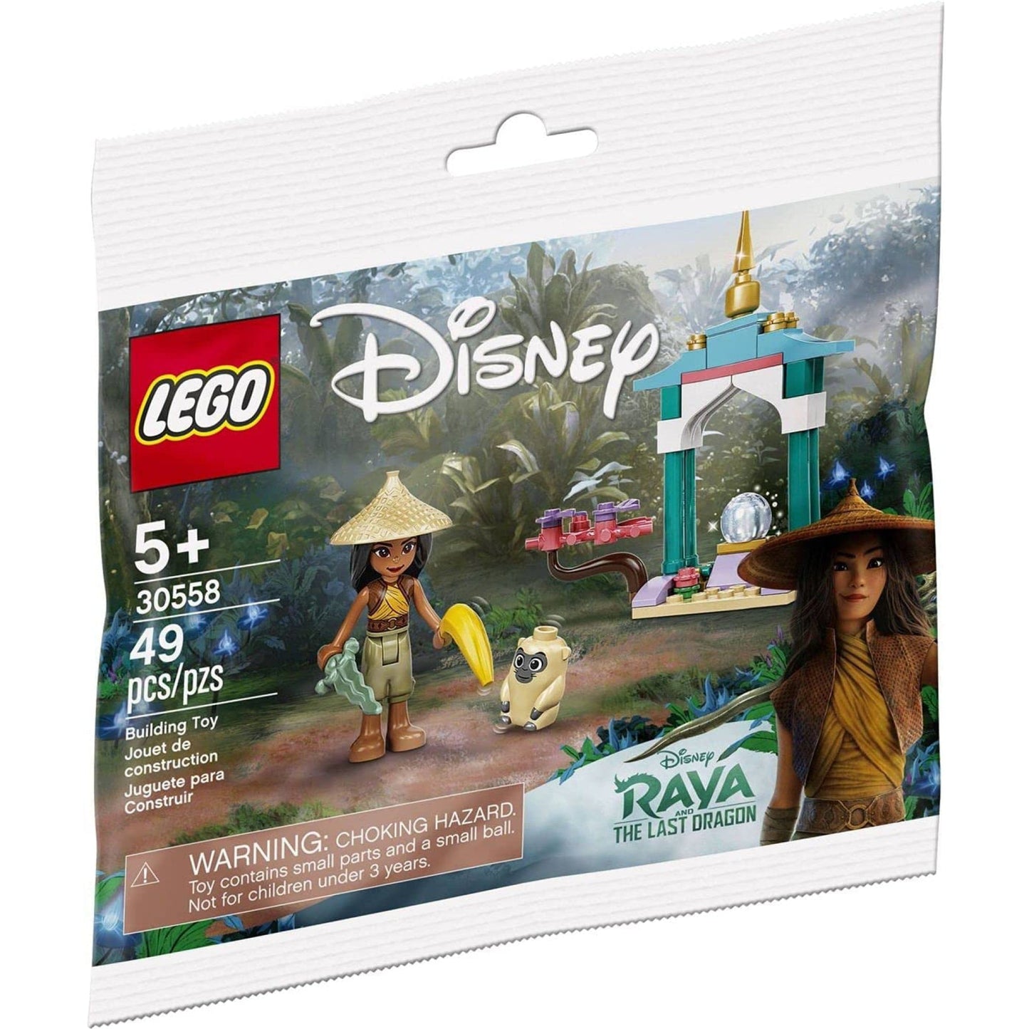 LEGO® Disney™ Raya and the Ongis Heart Lands Adventure - Đồ Chơi Lắp Ráp Polybag Disney (30558) - Hình ảnh sản phẩm