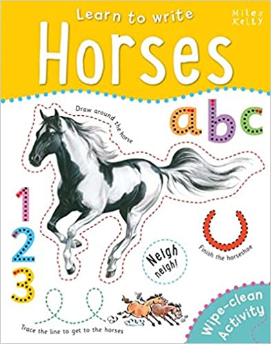 Wipe Clean Horses