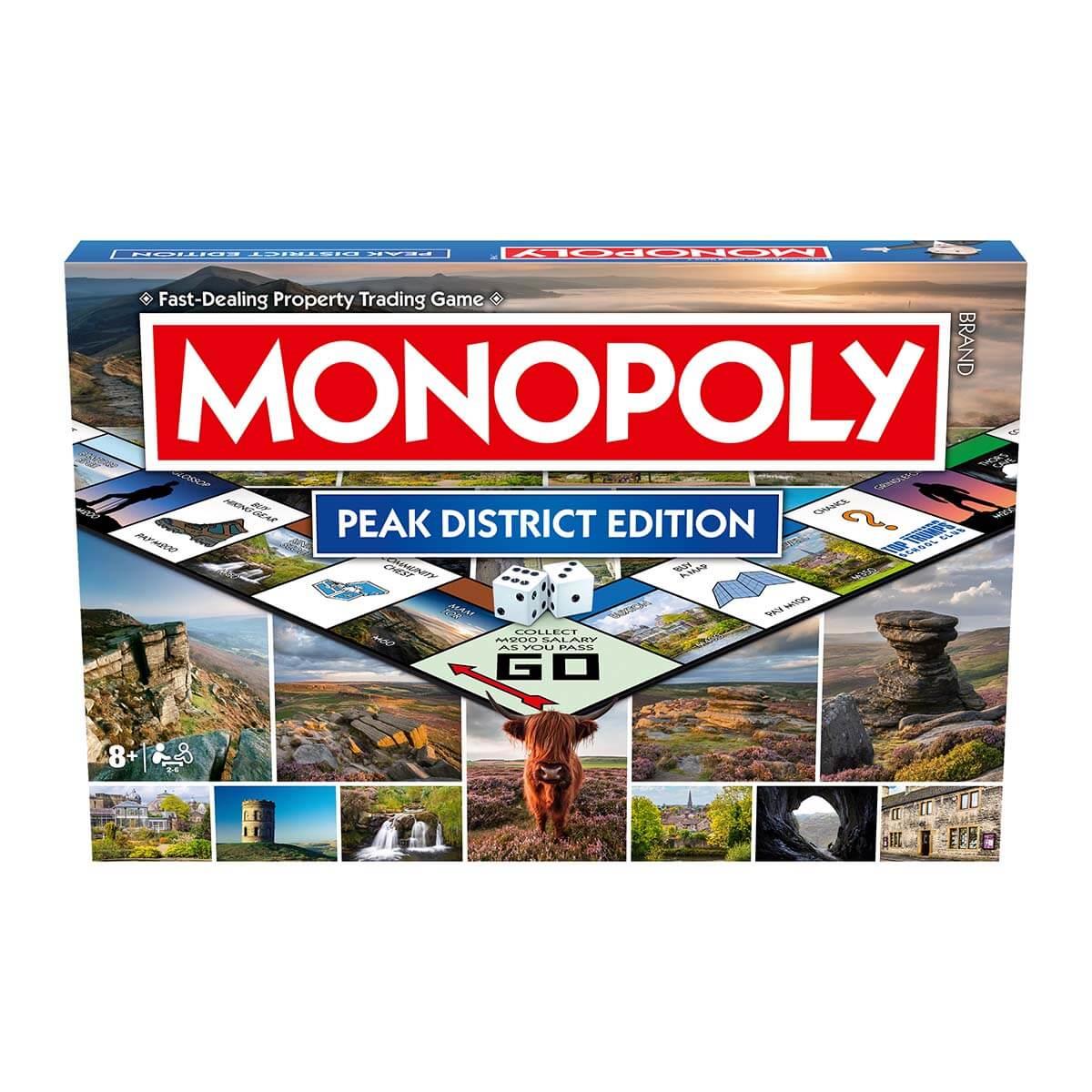 Peak District Monopoly Board Game - Cờ Tỷ Phú Phiên Bản Vườn Quốc Gia - Winning Moves