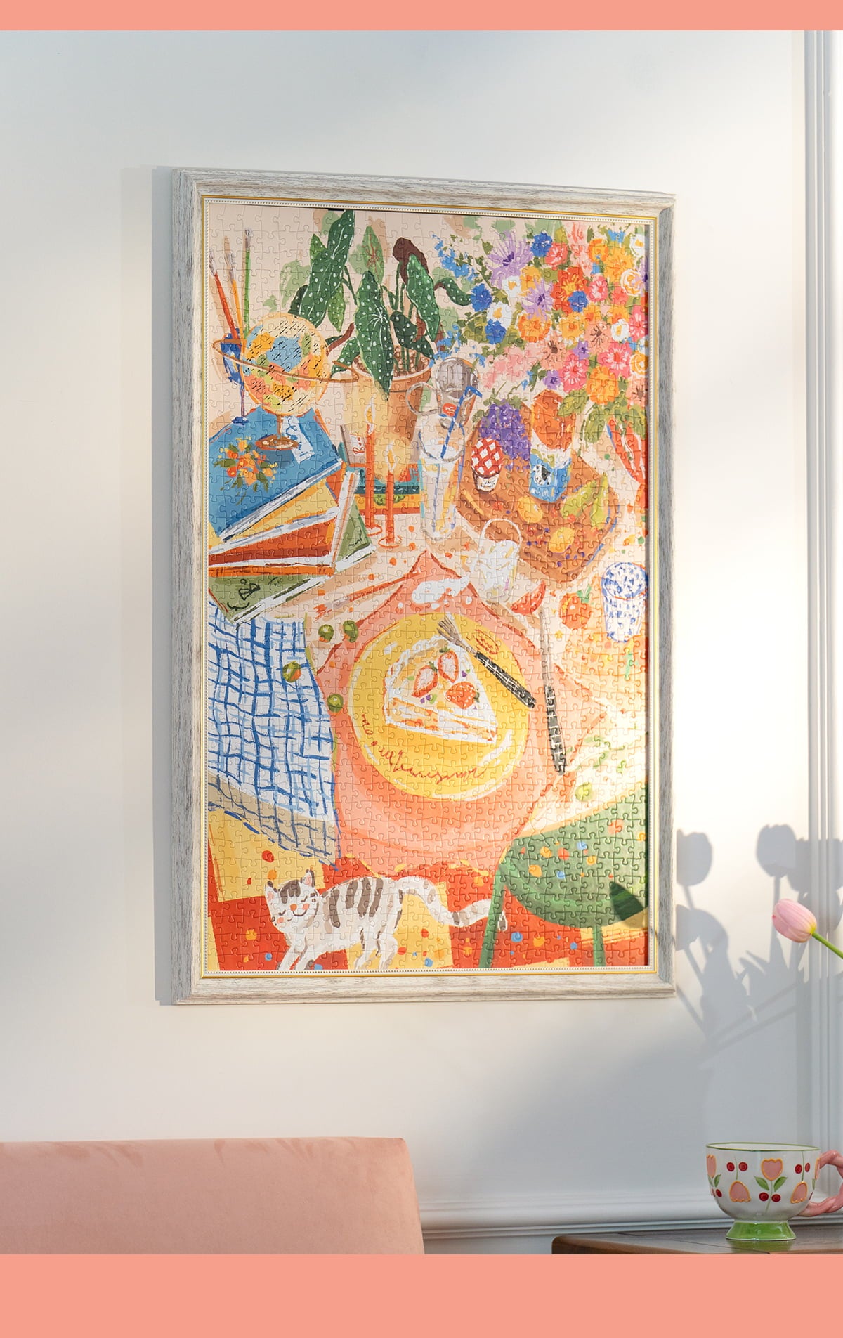 Rolife 1000 Piece Jigsaw Puzzle - Leisurely Holiday PT002 - Bộ tranh xếp hình 1000 mảnh cao cấp