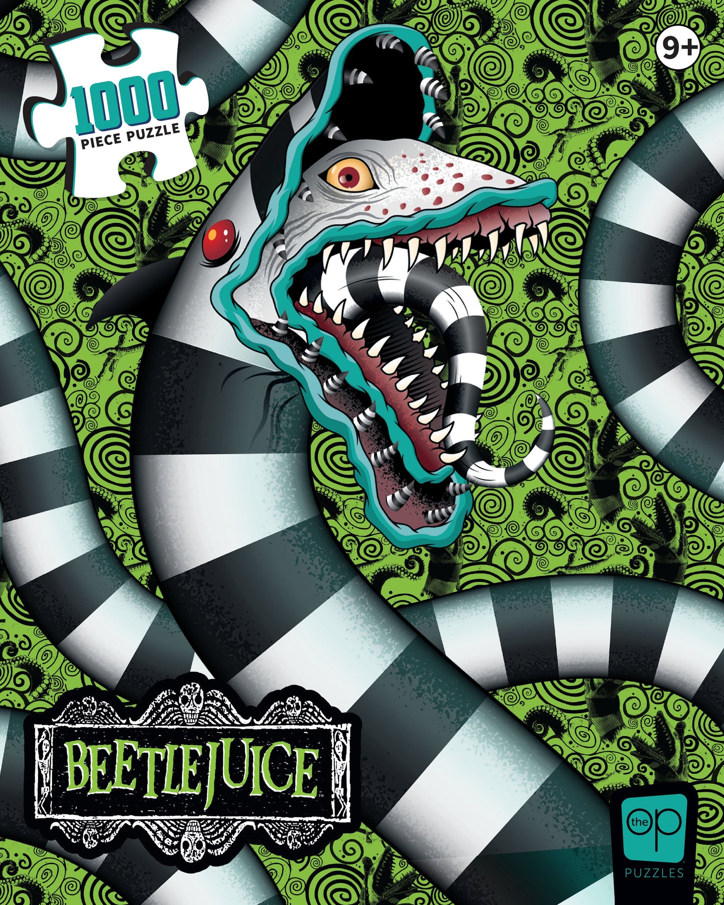 Beetlejuice "Sandworm!" 1,000 Piece Puzzle - Trò chơi xếp hình 1000 mảnh - The Op Games