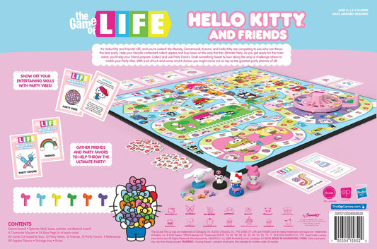 LIFE®: Hello Kitty and Friends - Board game gia đình Sanrio - The Op Games