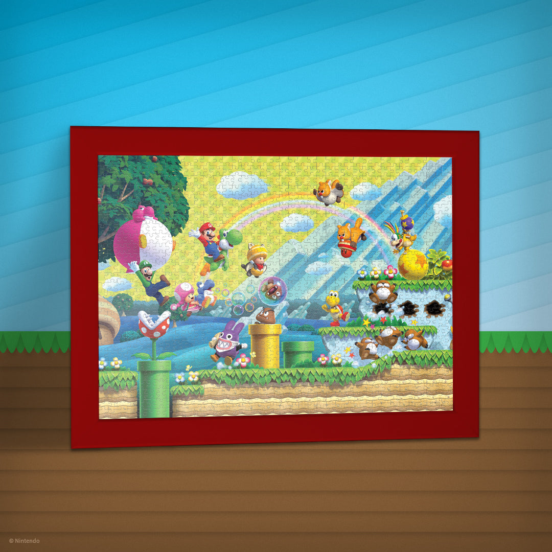 Super Mario "Chaos & Fun" 1,000 Piece Puzzle - Đồ chơi xếp hình 1000 mảnh - The Op Games