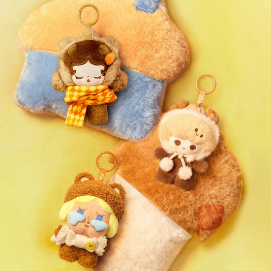 Đồ chơi mô hình nv POP BEAN Fluffy & Cozy Series-Plush Pendant Blind Box