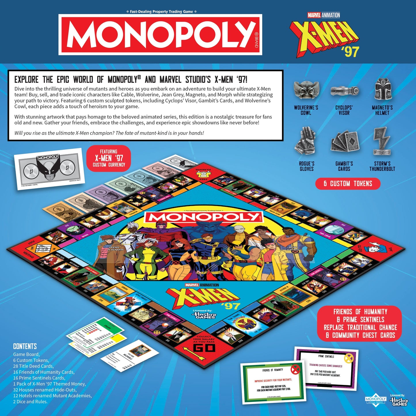MONOPOLY®: X-Men '97 - Cờ tỷ phú phiên bản Marvel - The Op Games The Op Games