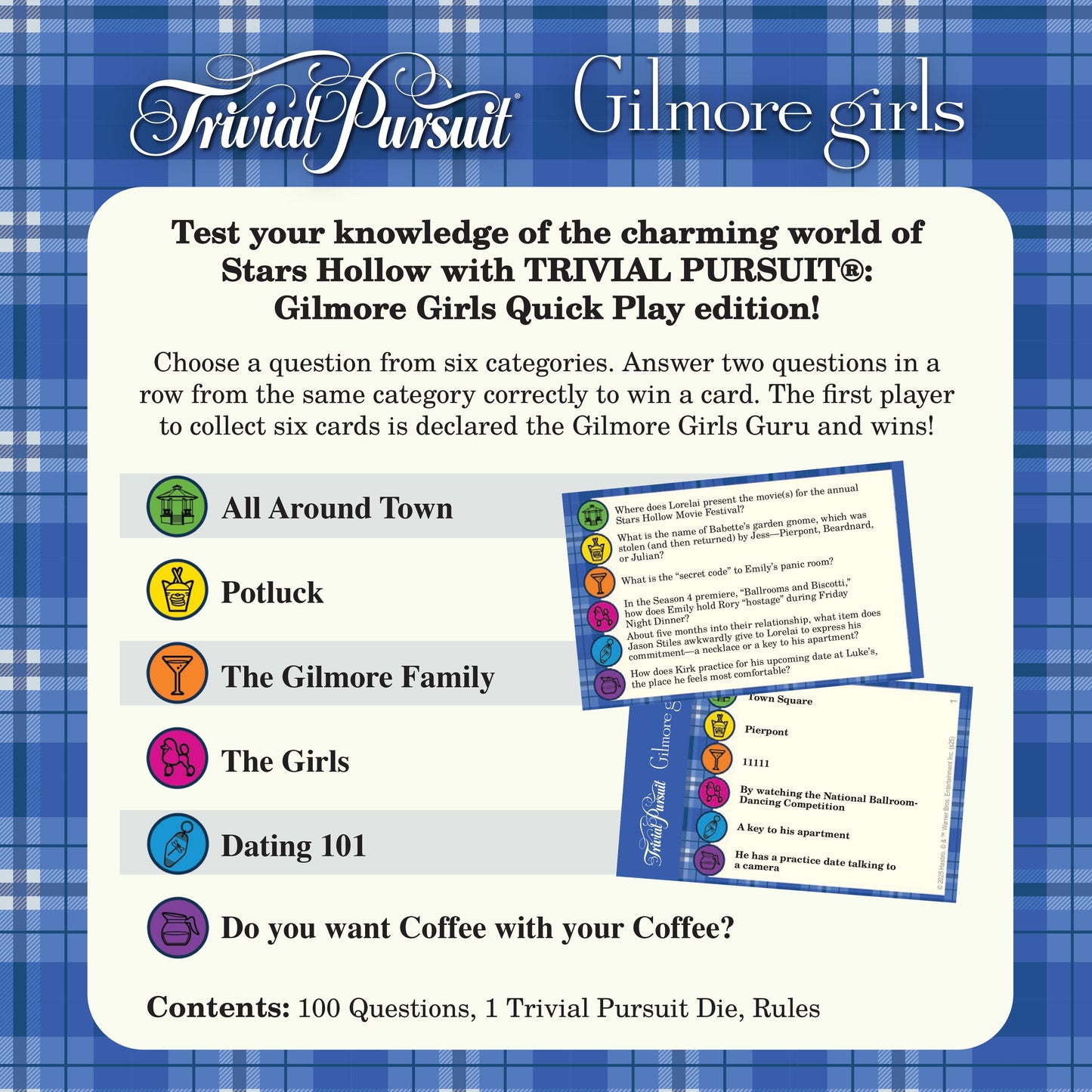 TRIVIAL PURSUIT®: Gilmore Girls - Trò chơi giải đố Board Game - Hasbro & The Op Games