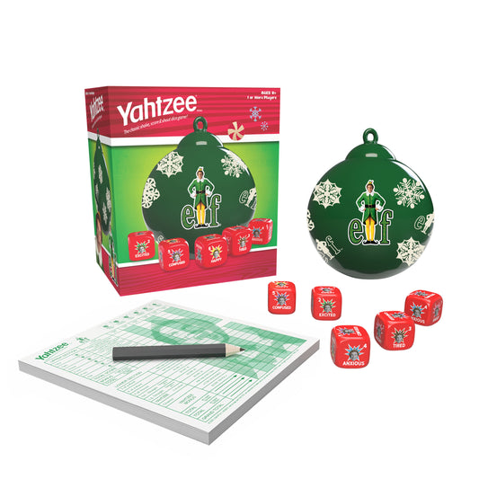 YAHTZEE®: Elf - Trò chơi xúc xắc Giáng sinh & Đồ trang trí - The Op Games