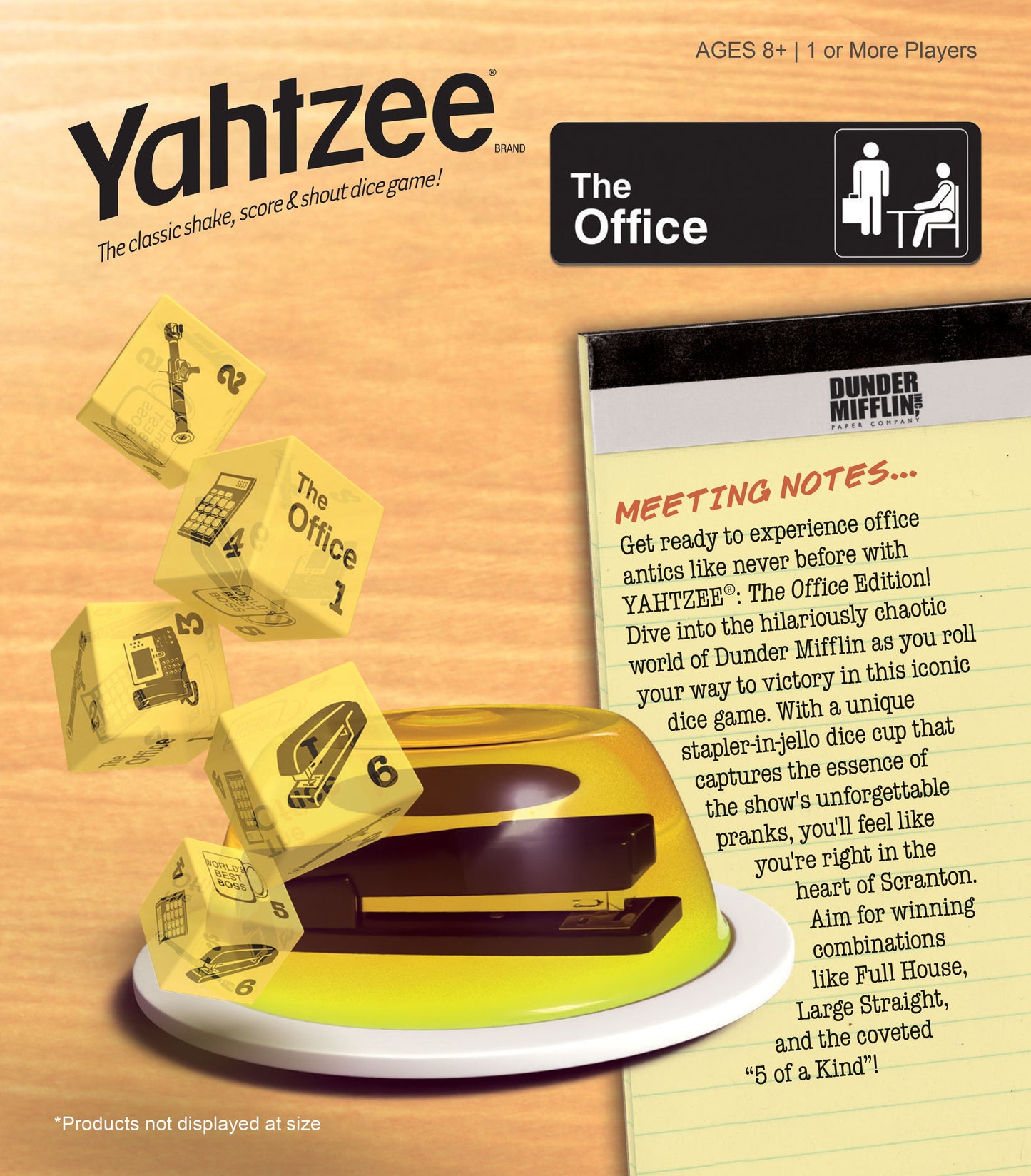 YAHTZEE®: The Office - Trò chơi xúc xắc phiên bản Dunder Mifflin - The Op Games