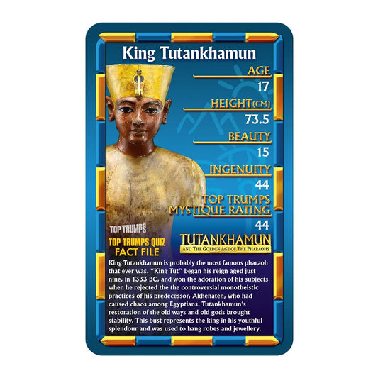Ancient Egypt 'Tutankhamun and the Golden Age of the Pharaohs' Top Trumps Limited Edition Card Game - Board Game Thẻ Bài Ai Cập Cổ Đại - Winning Moves - Hình ảnh chi tiết 2