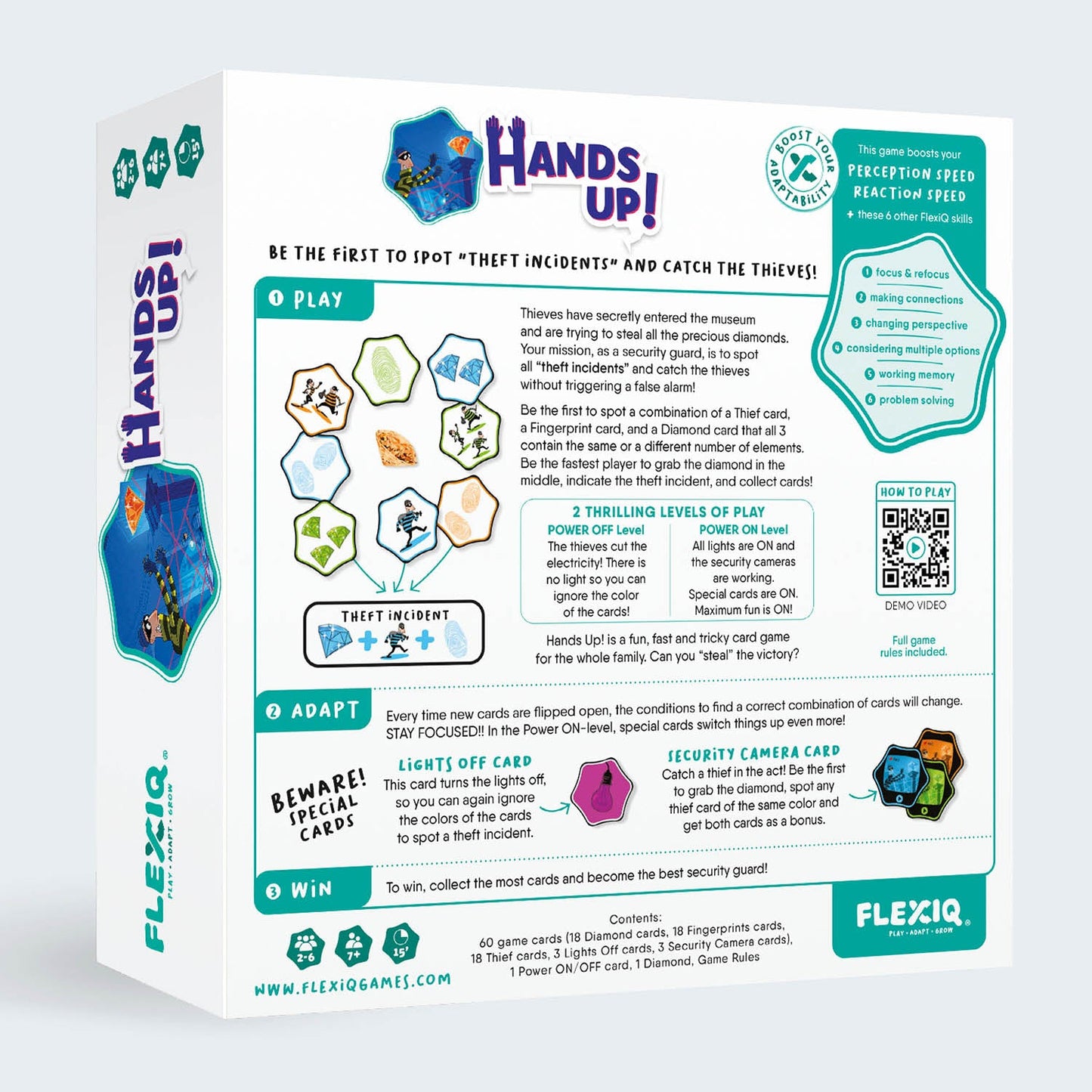 Hands Up — Quick Thinking Card Game - Trò chơi thẻ bài phản xạ nhanh FlexiQ - Hình ảnh bổ sung 6