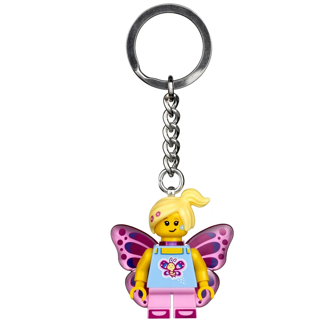 LEGO® Butterfly Girl Keyring - Móc Khóa Nhân Vật Cô Gái Bướm - LEGO 853795 - Hình ảnh chi tiết 2