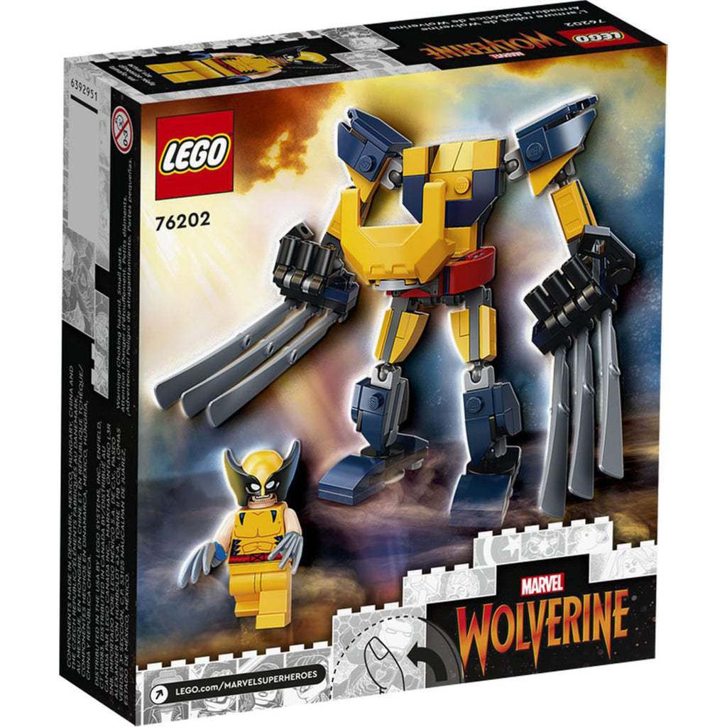 LEGO® Marvel Wolverine Mech Armor - Đồ chơi lắp ráp Giáp máy Wolverine - LEGO 76202 LEGO - ảnh 5 - LEGO Marvel